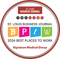 Signature Medical Group Named a St. Louis Business Journal's Best Places to Work Finalist for 2024